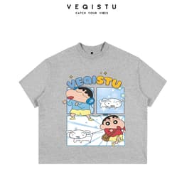Áo Thun BOXY Local Brand VEQISTU "BST SHIN 1 ", Áo Thun Boxy Form Rộng Unisex 250Gsm 100% Cotton 6