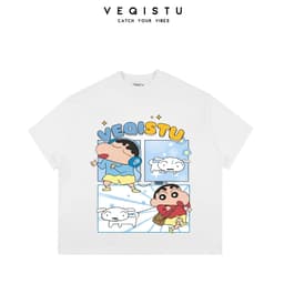 Áo Thun BOXY Local Brand VEQISTU "BST SHIN 1 ", Áo Thun Boxy Form Rộng Unisex 250Gsm 100% Cotton 7