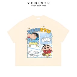 Áo Thun BOXY Local Brand VEQISTU "BST SHIN 1 ", Áo Thun Boxy Form Rộng Unisex 250Gsm 100% Cotton 9