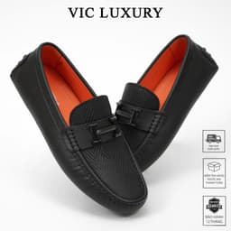 GIÀY MỌI NAM CAO CẤP,CHỈNH CHU TỪ CHẤT LIỆU ĐẾN TỪNG ĐƯỜNG MAY,DA MỀM ĐI BAO ÊM CHÂN MC-GX152 1