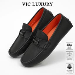 GIÀY MỌI NAM CAO CẤP,CHỈNH CHU TỪ CHẤT LIỆU ĐẾN TỪNG ĐƯỜNG MAY,DA MỀM ĐI BAO ÊM CHÂN MC-GX152 4