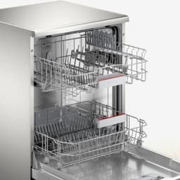 Máy Rửa Bát Bosch SMS4ECI01P Serie 4 14 Bộ Độc Lập Inox Home Connect Sấy Hé Cửa Chính Hãng 3