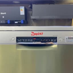 Máy Rửa Bát Bosch SMS4ECI01P Serie 4 14 Bộ Độc Lập Inox Home Connect Sấy Hé Cửa Chính Hãng 5