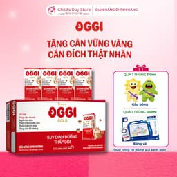 [Thùng 48 Hộp] Sữa Uống Dinh Dưỡng OGGI GOLD 110ml - Hỗ Trợ Tăng Cân, Phát Triển Chiều Cao, Tăng Đề Kháng Cho Bé 1