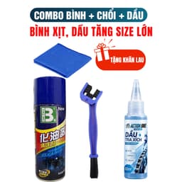 COMBO Bộ vệ sinh xích líp xe đạp siêu sạch, chống han rỉ và hoạt động ổn định hơn - Combo_Ruaxich 4