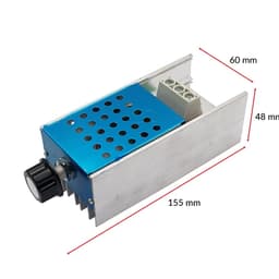 Dimmer AC 6000W Bộ Điều Chỉnh Điện Áp Công Suất Lớn 6000W 5