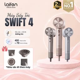 [Livestream] Máy Sấy Tóc Laifen Swift 4 Chính Hãng, Sấy Tóc Nhanh, Dưỡng Tóc, Bảo Hành 24 Tháng 1