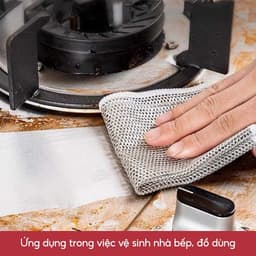 Combo 10-50 Giẻ Rửa Chén Kim Loại Lau Bồn Rửa Bát Cọ Rửa Xoong Nồi Đa Năng,  Không Mài Mòn kdn1511 3