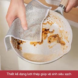 Combo 10-50 Giẻ Rửa Chén Kim Loại Lau Bồn Rửa Bát Cọ Rửa Xoong Nồi Đa Năng,  Không Mài Mòn kdn1511 2