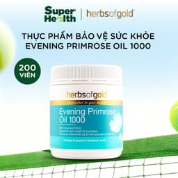 Thực phẩm bảo vệ sức khoẻ Herbs of Gold Evening Primrose Oil 1000 200 viên - Super Health 1