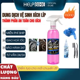 Dung Dịch Vệ Sinh Xích Líp Xe Đạp Siêu Sạch, Nước Rửa Xích ACTION BIKE Loại Bỏ Cặn Dầu Xích - DDDX_action01 1