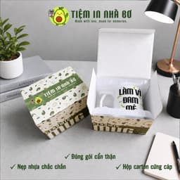 Ly sứ cốc sứ "LÀM VÌ ĐAM MÊ - MÊ TIỀN" in hình vịt trắng ôm vịt tiền, quà tặng bạn bè đồng nghiệp hài hước hot trend 3