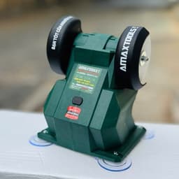 Máy mài 2 đá mini pin Amaxtools AMHD70-SM, Máy mài dao kéo mini đa năng 150W, Đá 70mm, Tốc độ 1500 vòng/phút 3