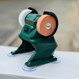 Máy mài 2 đá mini pin Amaxtools AMHD70-SM, Máy mài dao kéo mini đa năng 150W, Đá 70mm, Tốc độ 1500 vòng/phút 2