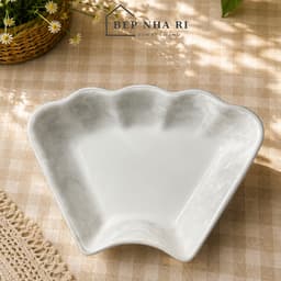 [ BepNhaRi ] Bộ Bát Đĩa Mặt Trời Thắp Hương Gia Tiên Vân Đá Marble – Bộ Đồ Cúng Trang Nhã, Sang Trọng 7