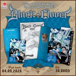 Truyện tranh - Black Clover k seal kèm Postcard - Lẻ tập tuỳ chọn 1