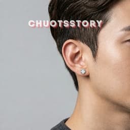 Khuyên tai nam nữ nụ đá trơn, bông tai nam thời trang unisex cá tính - KT208 - ChuotsStory 3