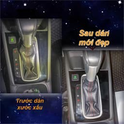 PPF dán bảo vệ cần số + màn hình cho Yaris Cross, miếng dán bảo vệ nội thất ô tô 3
