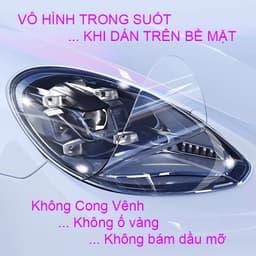 Màng phủ PPF bảo vệ màn hình xe điện JVC G9S NFC chống trầy, Vô hình bóng gương 4