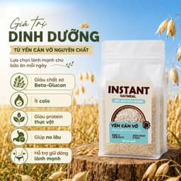 Yến Mạch Nhập Khẩu Nga Giàu Dinh Dưỡng Dùng Ngâm Qua Đêm Eatclean 8