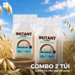 Yến Mạch Cán Vỡ Nguyên Liệu Nhập Khẩu Nga Giàu Dinh Dưỡng Dùng Ngâm Qua Đêm Eatclean 6