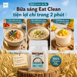 Yến Mạch Nhập Khẩu Nga Giàu Dinh Dưỡng Dùng Ngâm Qua Đêm Eatclean 9