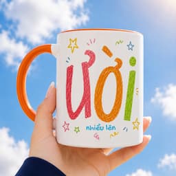 Ly cốc sứ chữa lành CƯỜI NHIỀU LÊN, HÔM NAY CẬU GIỎI VẢI quà tặng kỷ niệm sinh nhật bạn bè đồng nghiệp bản thân ý nghĩa 3