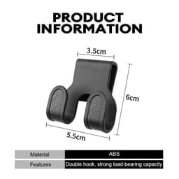 Móc treo đồ đa năng cho xe máy, xe đạp điện, loại chịu lực cao 5