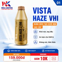Dung dịch tạo khói Haze VISTA VHI khói mịn bay đều dùng cho máy Haze sân khấu, sự kiện, nhà rạp 1