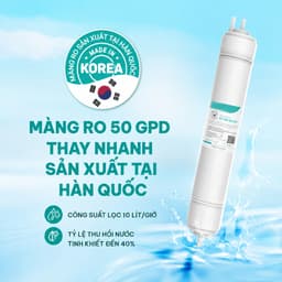 Máy Lọc Nước RO Karofi Livotec 218 10 Lõi Màng RO 50GPD Hàn Quốc Công Suất 10L/H 6 Lõi Chức Năng Hydrogen Khoáng 9