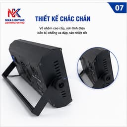 Đèn Strobe Đèn chớp led NIKA LED trắng dải LED vàng DMX cảm ứng âm thanh sân khấu, sự kiện 7