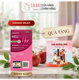 Men vi sinh phụ khoa Neubria Neubiotic Her 30 viên bổ sung lợi khuẩn ngăn ngừa các vấn đề phụ khoa 1