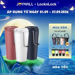 Ly Giữ Nhiệt LocknLock Bucket Tumbler LHC4269 540ml, Hàng Chính Hãng, Có Quai Xách - JoyMall 1