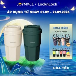 Ly giữ nhiệt LocknLock 460ml Coffee Tumbler LHC3329 - Hàng chính hãng, thép không gỉ 316L - JoyMall 1