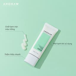 Kem dưỡng ẩm giảm mụn trứng cá Ahohwa Acless Solution Control Clear Cream 3