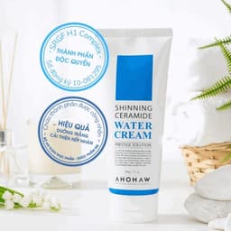 Kem dưỡng siêu cấp nước phục hồi hàng rào bảo vệ da Ahohwa Prestige Solution Shinning Ceramide Water Cream 5