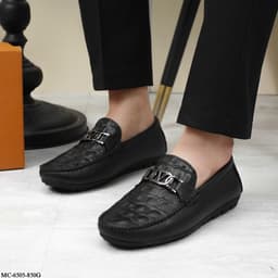 MOCA NAM VÂN CÁ SẤU,THIẾT KẾ MỚI LẠI,DỄ PHỐI CÙNG QUẦN ÂU,KAKI HAY JEAN MC-6505 3