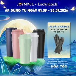 Ly giữ nhiệt LocknLock 550ml LHC3249 - Hàng chính hãng, mở nắp một chạm- JoyMall 1