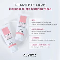 Kem tái thiết làn da nguyên bản trẻ hóa cấp độ tế bào Ahohwa Prestige Solution Intensive PDRN Cream 4