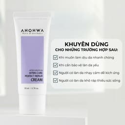 Kem tăng trưởng phục hồi da treatment Ahohwa After Solution Inten-Cure Perfect Repair Cream 7