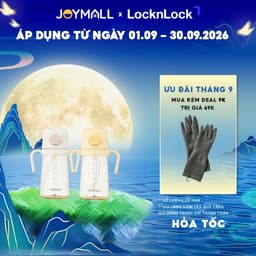 Bình Uống Nước Cho Bé PPSU LocknLock HAP916 400ml, Hàng Chính Hãng, Có Tay Cầm, Ống Hút - JoyMall 1