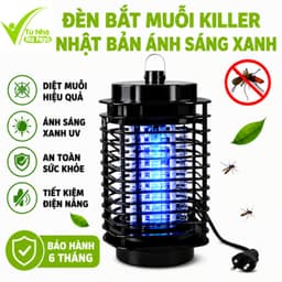 Đèn Bắt Muỗi Killer Nhật Bản Ánh Sáng Xanh UV Diệt Muỗi Côn Trùng Hiệu Quả Hoạt Động Tiết Kiệm Điện GD391 1