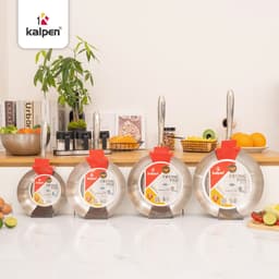 Chảo Inox 304 liền khối Kalpen RA hàng chính hãng 9