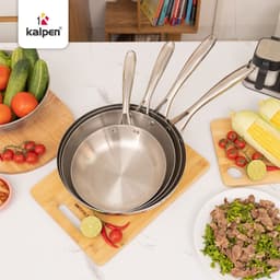 Chảo Inox 304 liền khối Kalpen RA hàng chính hãng 5