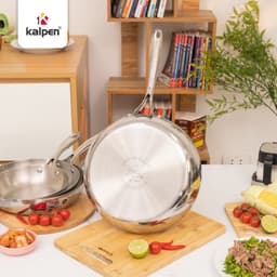 Chảo Inox 304 liền khối Kalpen RA hàng chính hãng 6