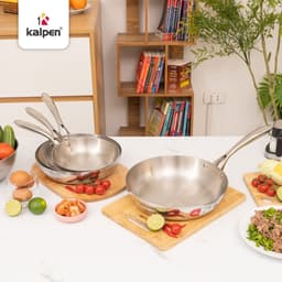 Chảo Inox 304 liền khối Kalpen RA hàng chính hãng 3