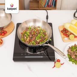 Chảo Inox 304 liền khối Kalpen RA hàng chính hãng 8