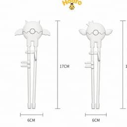 Đũa Tập Ăn Cho Bé Misuta Cao Cấp, Hỗ Trợ Bé Tập Gắp Thức Ăn 9