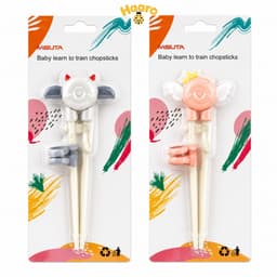 Đũa Tập Ăn Cho Bé Misuta Cao Cấp, Hỗ Trợ Bé Tập Gắp Thức Ăn 5