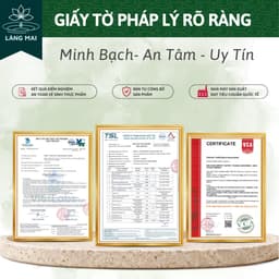 Trà Thảo Mộc Ba Kích Ngọc Cẩu - Làng Mai - 7 Vị thảo dược Trà Túi Lọc, Hộp 30 túi lọc 7
